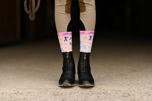 All Sports, One Goal Dreamers n' Schemers Crew Socks