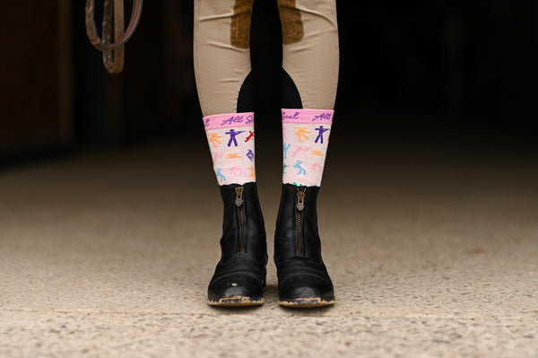 All Sports, One Goal Dreamers n' Schemers Crew Socks