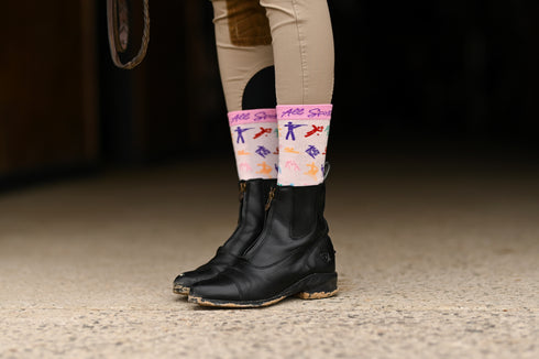 All Sports, One Goal Dreamers n' Schemers Crew Socks