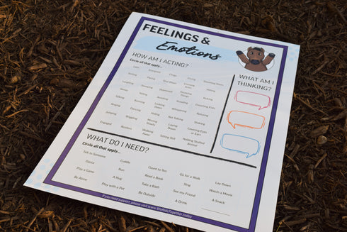Feelings & Emotions Chart