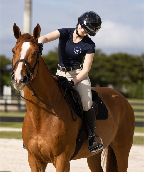 #WeRideTogether x TKEQ 'KENNEDY' Seamless Short Sleeve | Classic Navy
